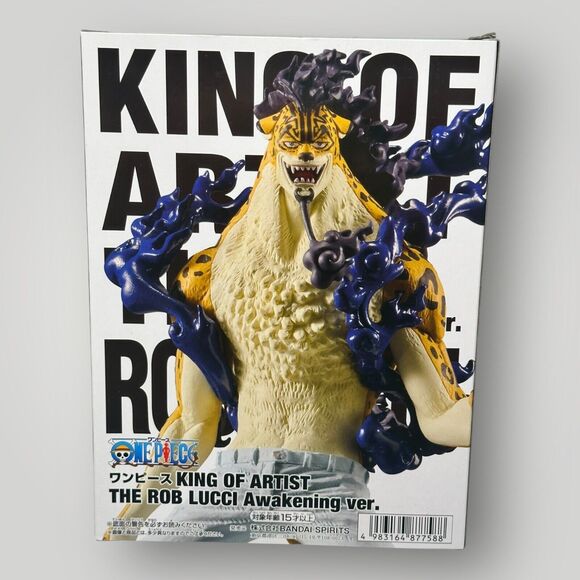 One Piece KING OF ARTIST THE ROB LUCCI Awakening ver. Figure - Picture 3 of 5